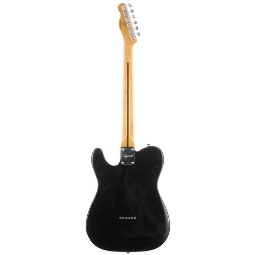 34 - 2019 Squier by Fender Telecaster Custom electric guitar, made in Indonesia; Body: black finish, scra... 