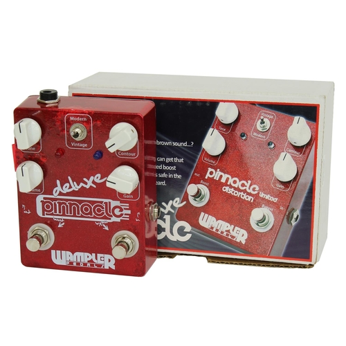 897 - Wampler Pinnacle Deluxe distortion guitar pedal, boxed*Please note: Gardiner Houlgate do not guarant... 