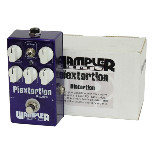 898 - Wampler Plextortion distortion guitar pedal, boxed*Please note: Gardiner Houlgate do not guarantee t... 