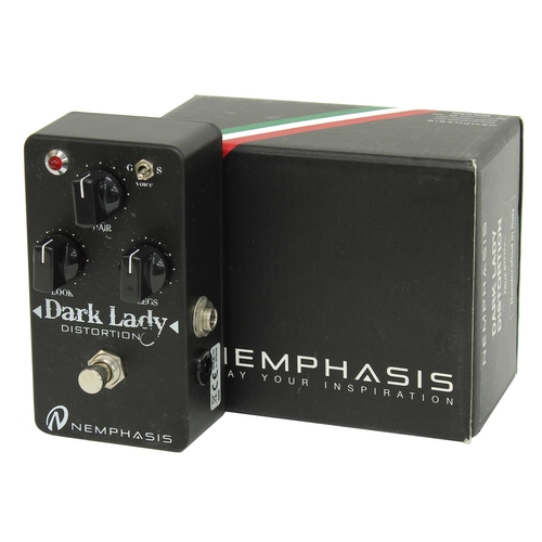 903 - Nemphasis Dark Lady distortion guitar pedal, boxed*Please note: Gardiner Houlgate do not guarantee t... 