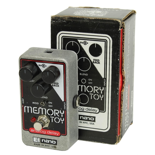 905 - Electro-Harmonix Nano Memory Toy guitar pedal, boxed*Please note: Gardiner Houlgate do not guarantee... 
