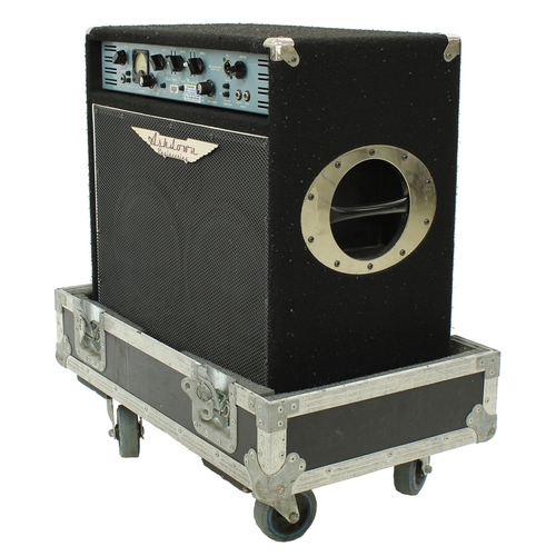 634 - Ashdown Engineering Evo II 500 bass guitar combo amplifier, within a heavy duty flight case on wheel... 