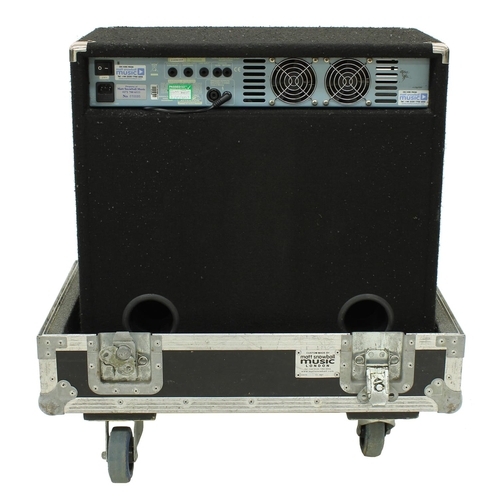 634 - Ashdown Engineering Evo II 500 bass guitar combo amplifier, within a heavy duty flight case on wheel... 