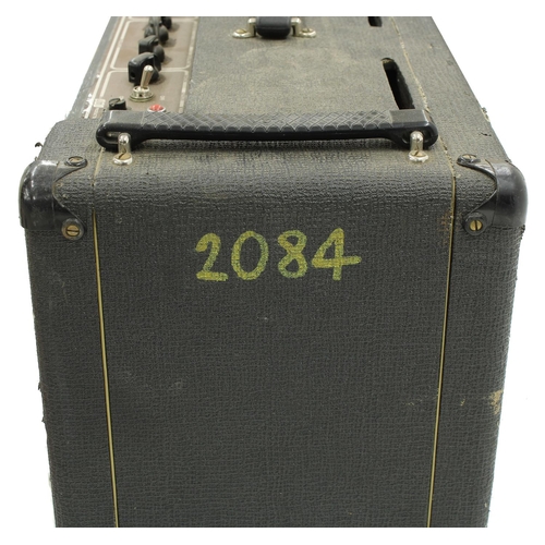 638 - Vox AC30 guitar amplifier, made in England, circa 1963, fitted with bass and treble boost, bearing M... 