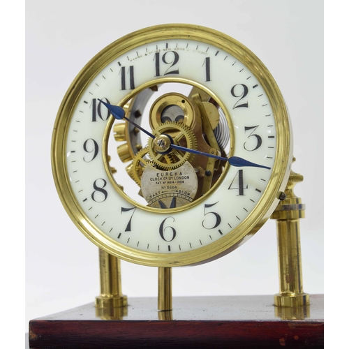 1103 - Eureka electric mantel clock, the 4.25