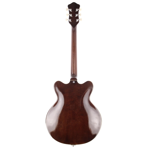 211 - Hofner Special Edition Verythin HCTVTH-BB semi-hollow body electric guitar; Body: brown finish; Neck... 