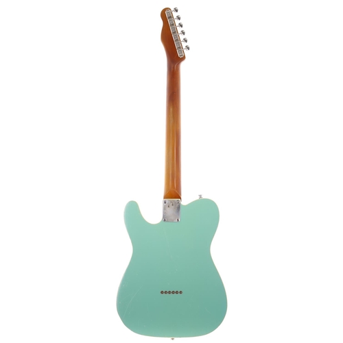 270 - Voodoo Soul Custom Made T-Type electric guitar; Body: surf green relic bound Tele Custom type body; ... 