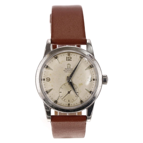 11 - Omega 'Fab Suisse' automatic 'bumper' stainless steel gentleman's wristwatch, reference no. 2576-4, ... 