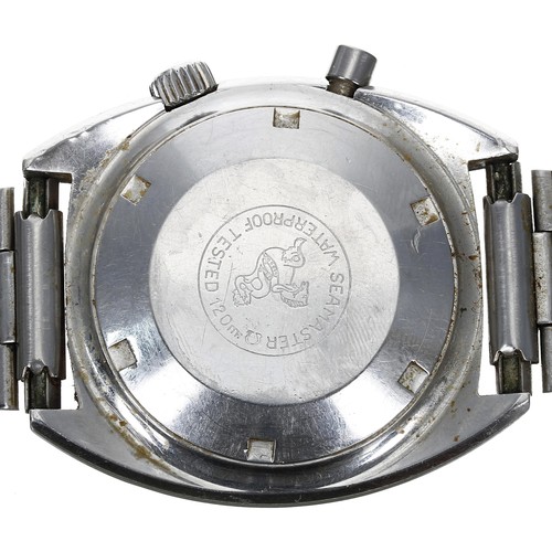 38 - Omega Seamaster Chronostop 'Jumbo' stainless steel gentleman's wristwatch, reference no. 145.007. se... 