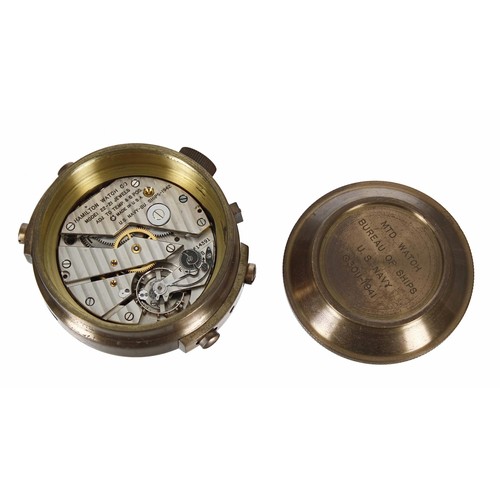 1336 - Small American two day marine chronometer, the 2.5