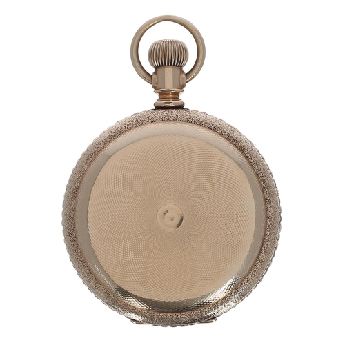 505 - Clean American Waltham 'Royal' gold filled lever hunter pocket watch, circa 1892, serial no. 5911837... 