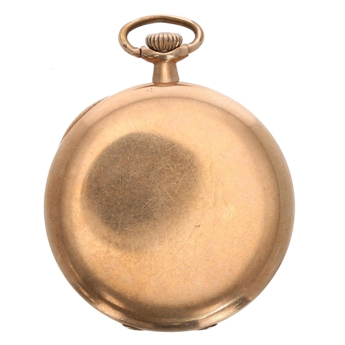554 - Hamilton Watch Co. gold plated lever dress pocket watch, circa 1921, serial no. 1819117, signed cal.... 