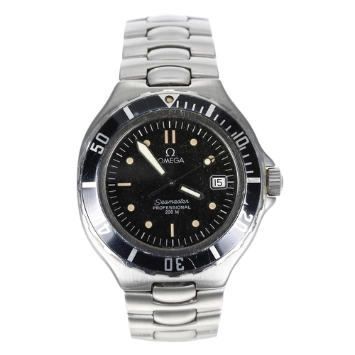 48 - Omega Seamaster Professional 200M 'Pre-Bond' stainless steel gentleman's wristwatch, reference no. 3... 