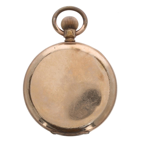 576 - Thomas Russell & Son gold plated lever hunter pocket watch, signed movement, no. 168850, inscrib... 