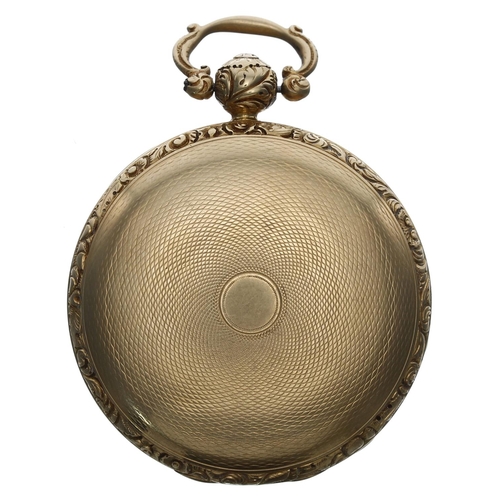 661 - Attractive George IV 18ct verge pocket watch, London 1827, the fusee movement signed Frances Eldersh... 