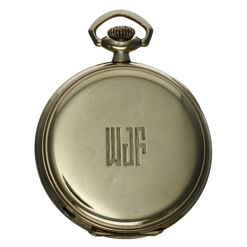 670 - Vacheron & Constantin/ Merimont Watch Co. 14ct pocket watch for the American market, 17 jewel mo... 