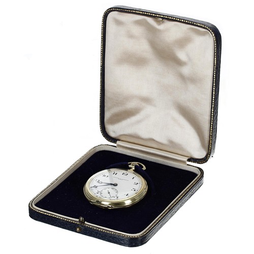 670 - Vacheron & Constantin/ Merimont Watch Co. 14ct pocket watch for the American market, 17 jewel mo... 