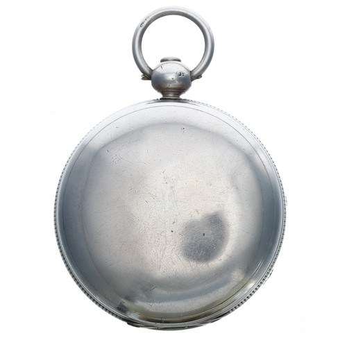 673 - George IV silver fusee lever pocket watch, London 1826, the movement signed Chas Nicholson, Brighton... 