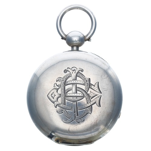 675 - William IV silver fusee 'Patent' lever pocket watch, Chester 1833, the movement signed Townley &... 