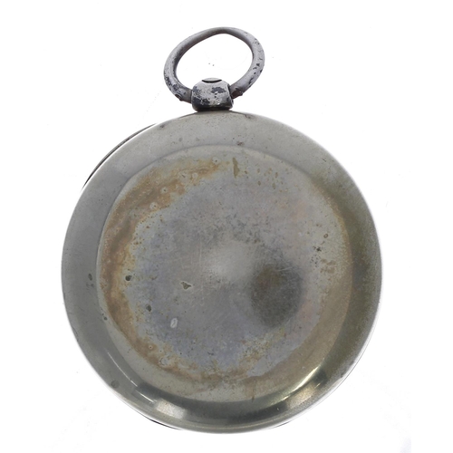 640 - Victorian silver fusee lever pocket watch, London 1878, the movement signed Adam Burdess, Coventry, ... 