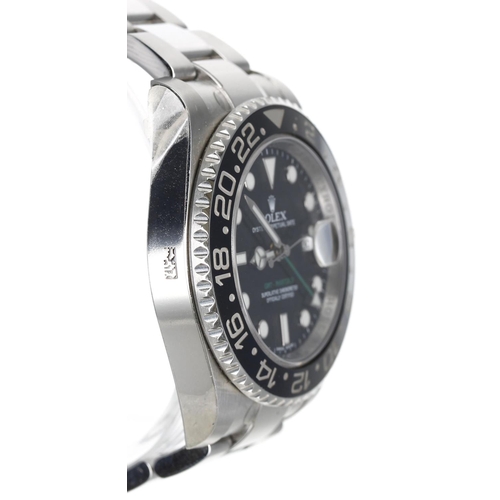 87 - Rare Rolex Oyster Perpetual Date GMT-Master II 'Sea-King' Military Limited Edition stainless steel g... 