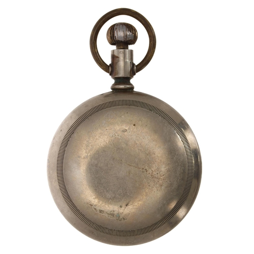 875 - American Waltham silverode lever set pocket watch for repair, circa 1892, serial no. 6198447, signed... 