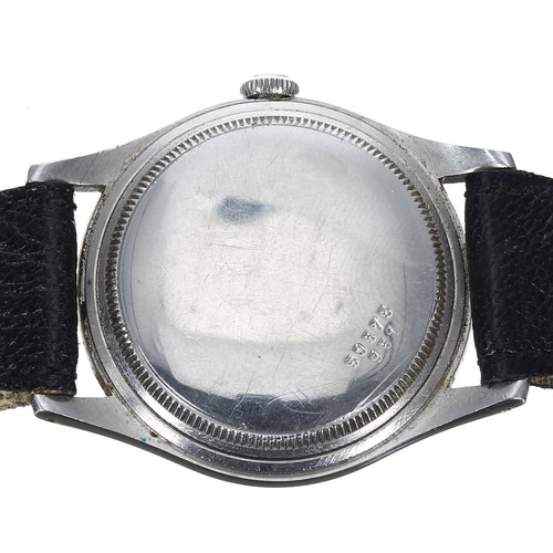 107 - Rare Tudor Oyster Shock-Resisting 'bumper' automatic stainless steel gentleman's wristwatch, referen... 