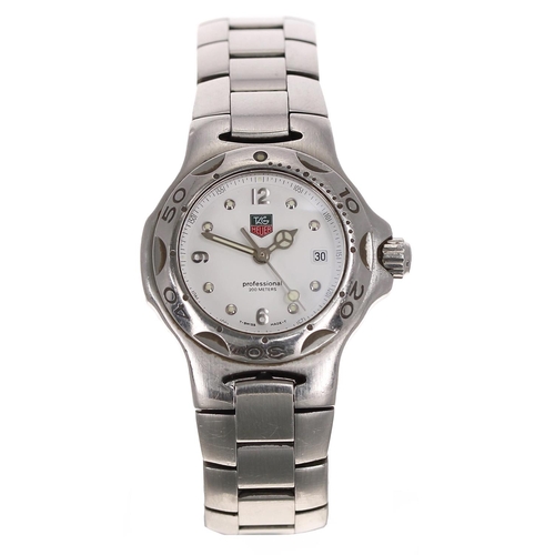 178 - Tag Heuer Kirium Professional stainless steel lady's wristwatch, reference no. WL1310, serial no. KC... 