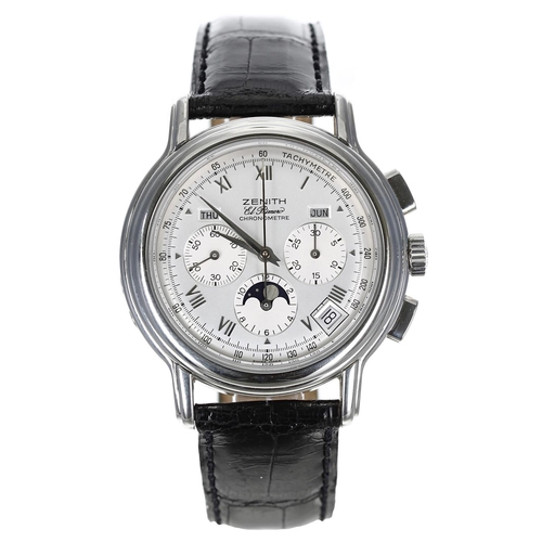 193 - Zenith El Primero Chronomaster Chronograph Chronometre automatic stainless steel gentleman's wristwa... 