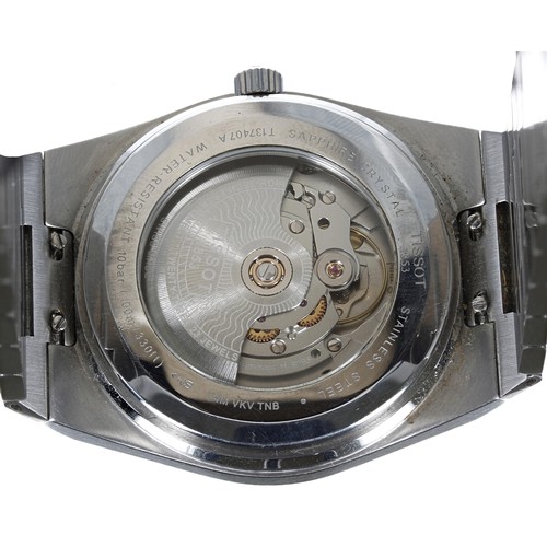 205 - Tissot PRX Powermatic 80 automatic stainless steel gentleman's wristwatch, reference no. T137.407A. ... 