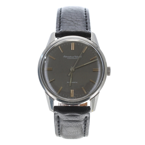 273 - IWC (International Watch Co.) Schaffhausen automatic stainless steel gentleman's wristwatch, referen... 