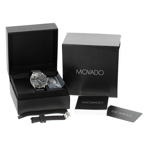 278 - Movado Circa Chronograph stainless steel gentleman's wristwatch, reference no. 36.1.14.1184, serial ... 