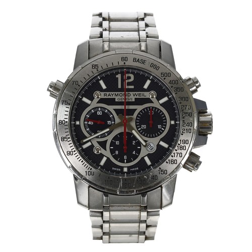 280 - Raymond Weil Nabucco Chronograph automatic stainless steel gentleman's wristwatch, reference no. 780... 