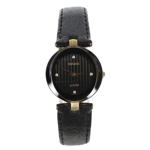 304 - Rado Jubilé gold plated lady's wristwatch, reference no.322.3762.2, serial no. 0587xxxx, circa 2005,... 