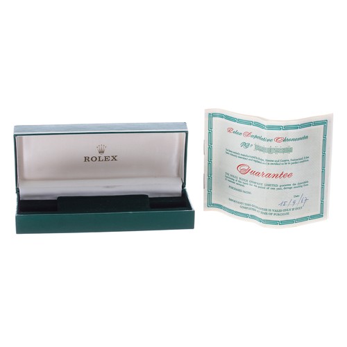 437 - Rolex - Vintage Rolex green wristwatch box, 6