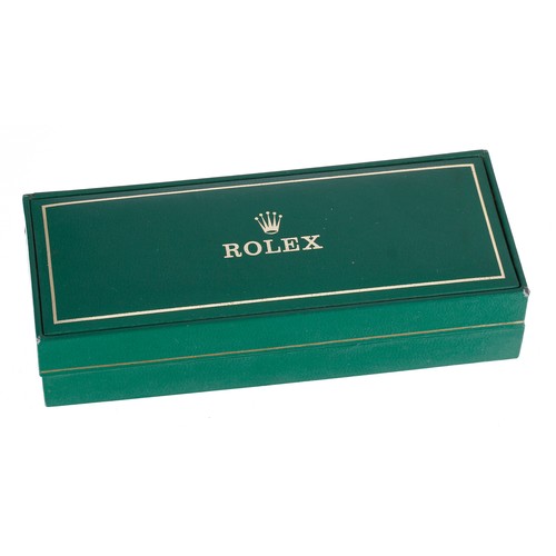 437 - Rolex - Vintage Rolex green wristwatch box, 6