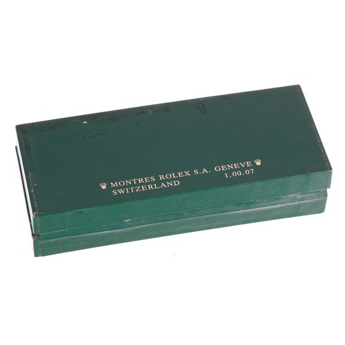 437 - Rolex - Vintage Rolex green wristwatch box, 6