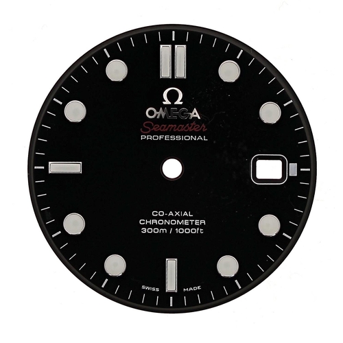 463 - Omega - Omega Seamaster Professional Co-Axial Chronometer 300m/1000ft wristwatch dial, within Omega ... 