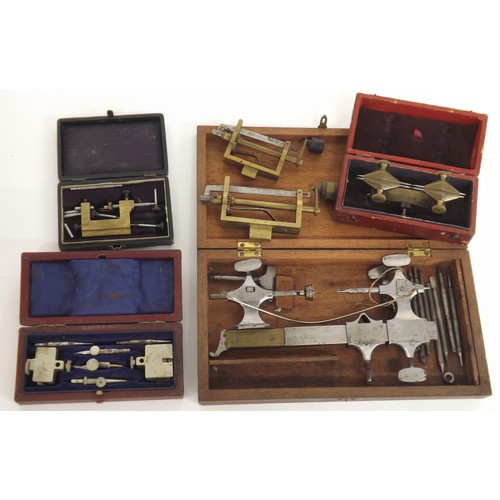 928 - Quantity of watchmakers tools to include a cased depthing tool, two watch mainspring winders etc (6)... 