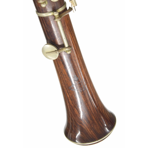 1810 - Cocuswood systeme 3 oboe with maillechort keywork, signed Gautrot-Marquet, Paris, Brevete S.G.D.G., ... 