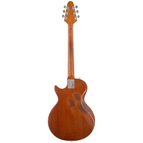 95 - Gibson Marauder electric guitar, made in USA, circa 1975; Body: natural finish, large buckle blemish... 