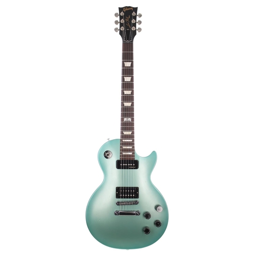 96 - 2014 Gibson 120th Anniversary Les Paul Futura electric guitar, made in USA; Body: Inverness Green, f... 