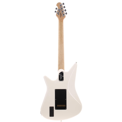 191 - 2014 Ernie Ball Music Man Albert Lee Signature electric guitar, made in USA; Body: white finish; Nec... 