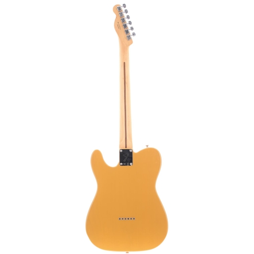57 - 2018 Fender Player Telecaster electric guitar, made in Mexico; Body: butterscotch blonde finish; Nec... 