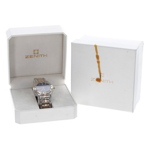 196 - Zenith Port Royal automatic stainless steel gentleman's wristwatch, reference no. 59.3150.467, fixed... 