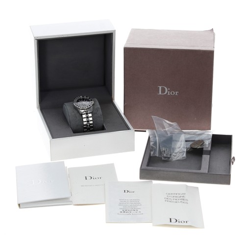 232 - Dior Christal stainless steel lady's wristwatch, reference no. CD112116, serial no. EW7xxx, circa 20... 