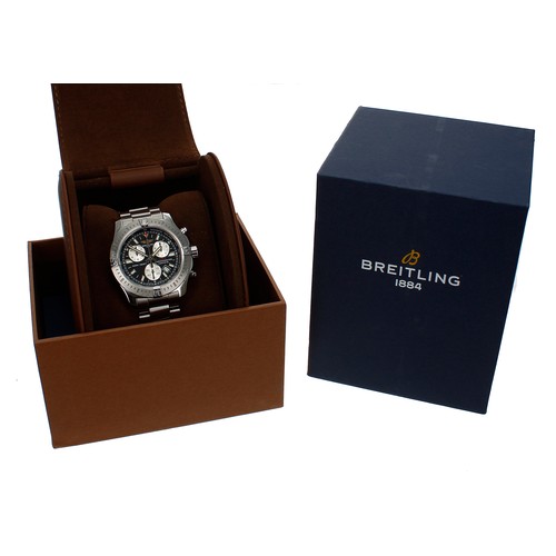 122 - Breitling Colt Chronograph II Chronometre stainless steel gentleman's wristwatch, reference no. A733... 