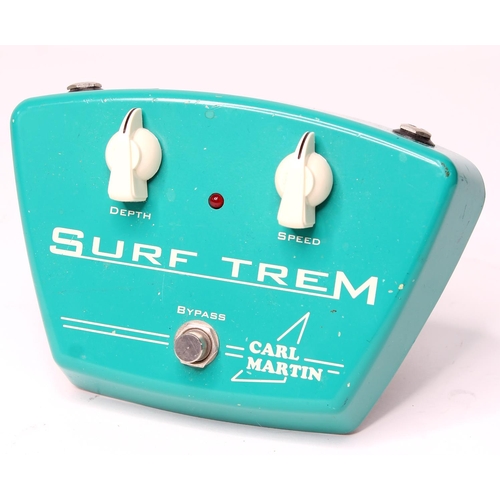 974 - Carl Martin Surf Trem guitar pedal*Please note: Gardiner Houlgate do not guarantee the full working ... 