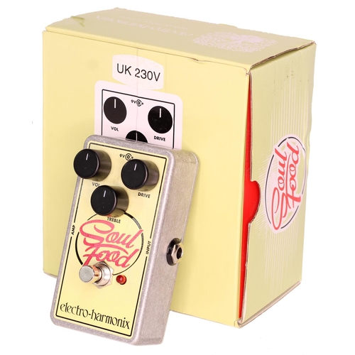991 - Electro-Harmonix Soul Food guitar pedal, boxed*Please note: Gardiner Houlgate do not guarantee the f... 