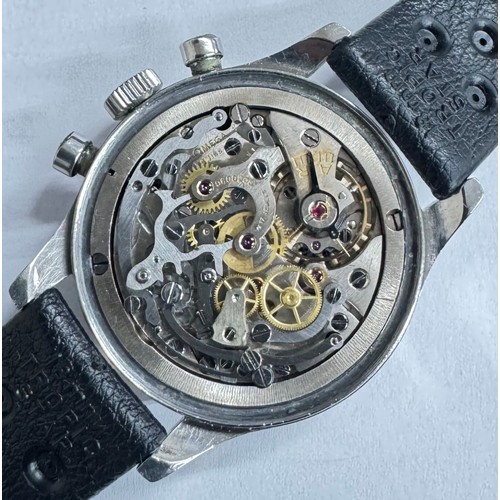 45 - Rare Omega Chronograph stainless steel gentleman's wristwatch, case no. 96888xx, serial no. 96002xx,... 